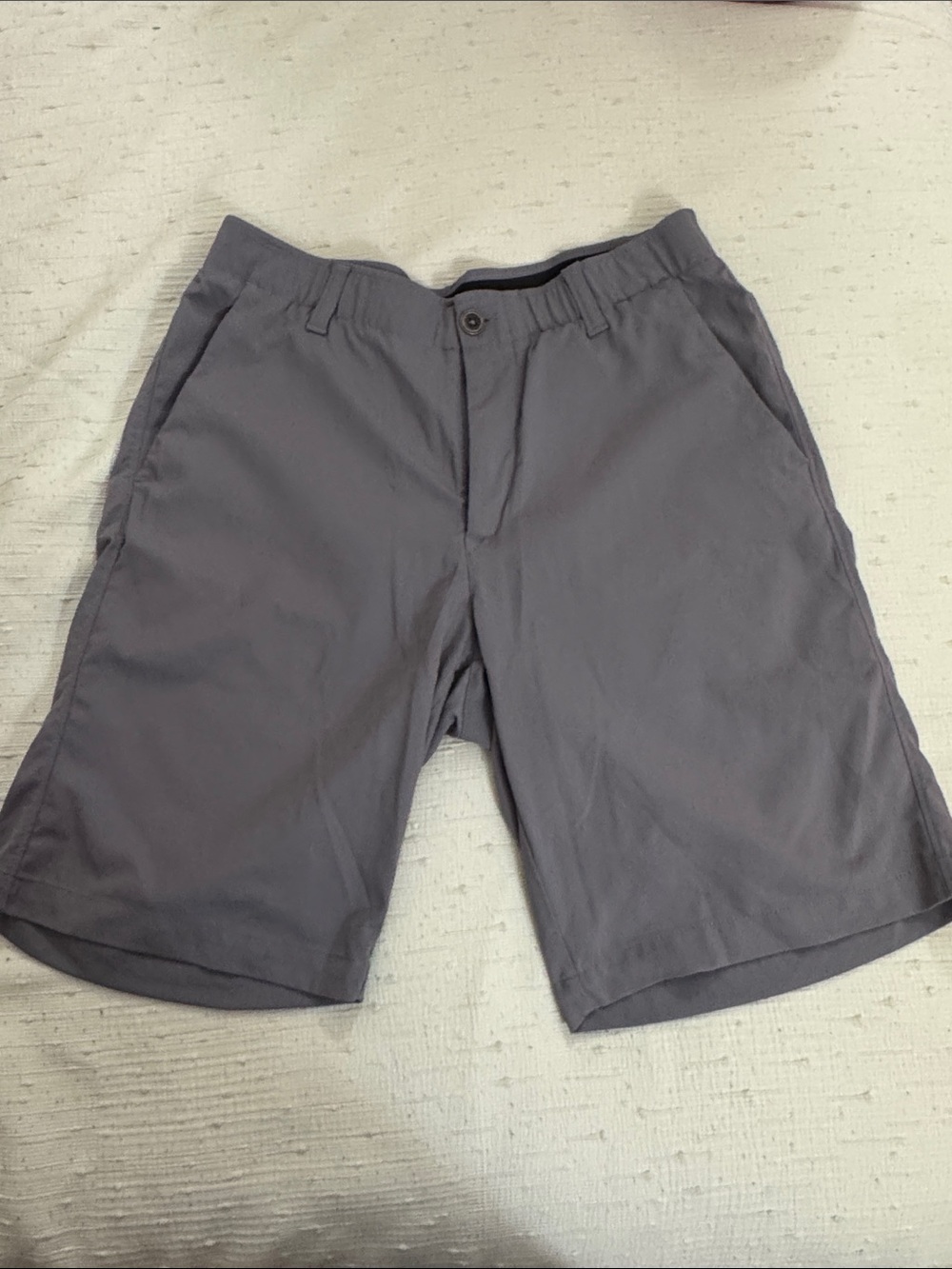Under Armour Men's Slate Gray Performance Flat-Front Shorts